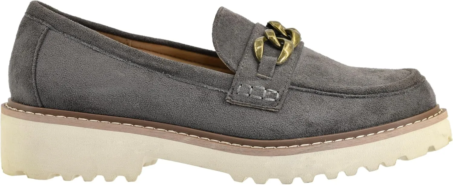 Corkys Footwear Women's Literally Loafer with 1.5 Chunky Heel