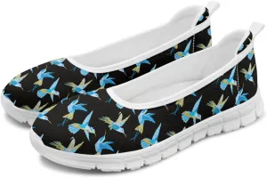 Creative Various Bird Prints Walking Shoes Women Dressy Slip On Ballet Flats Shoes Stylish Fit Comfort Casual Sneakers Daily Wear