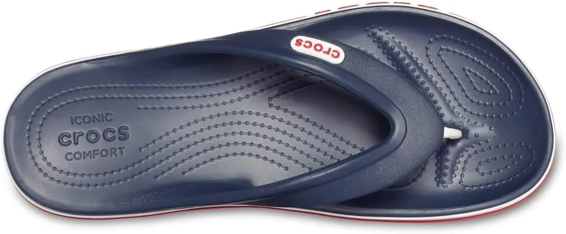 Crocs Men's and Women's Bayaband Flip Flop | Casual Flip Flops | Shower Shoes