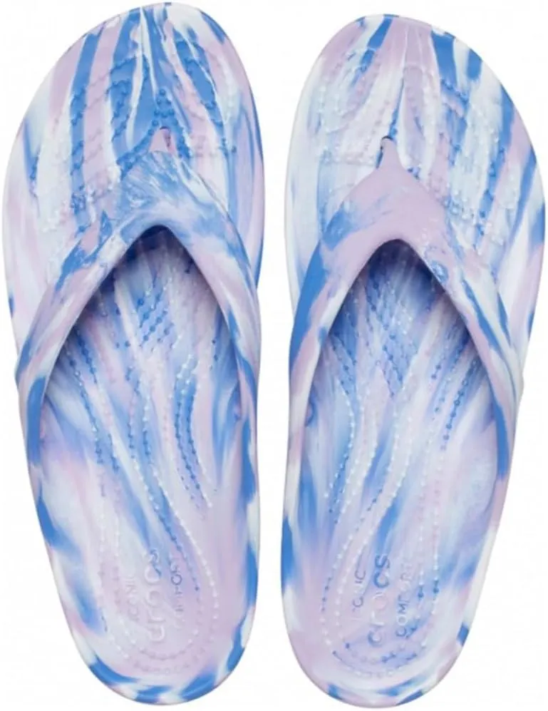 crocs Women's Kadee Ii Graphic Flip Flops | Sandals