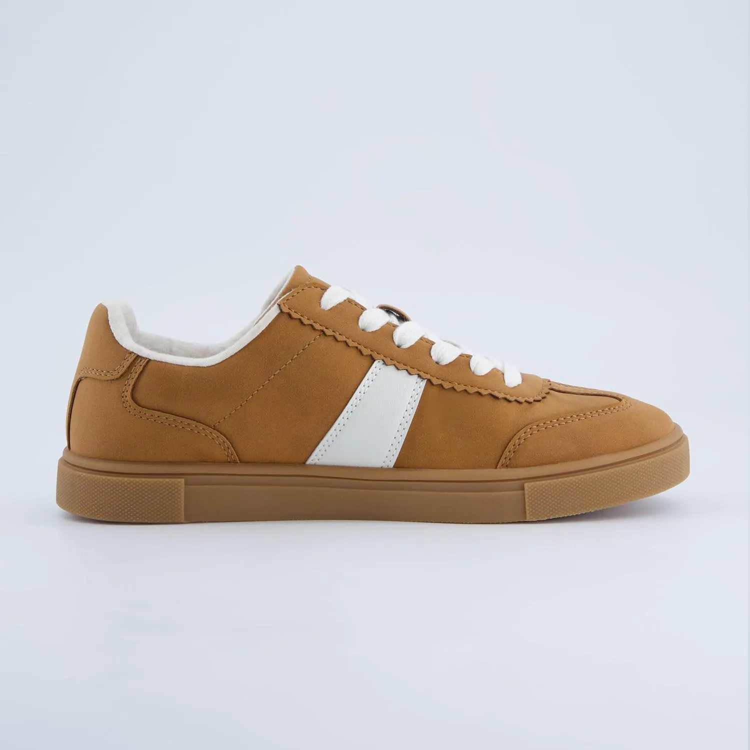 CUSHIONAIRE Women's Balance Lace Up Sneaker  Comfort Foam, Wide Widths Available