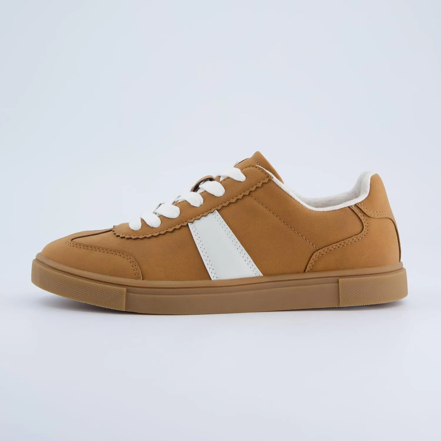CUSHIONAIRE Women's Balance Lace Up Sneaker  Comfort Foam, Wide Widths Available