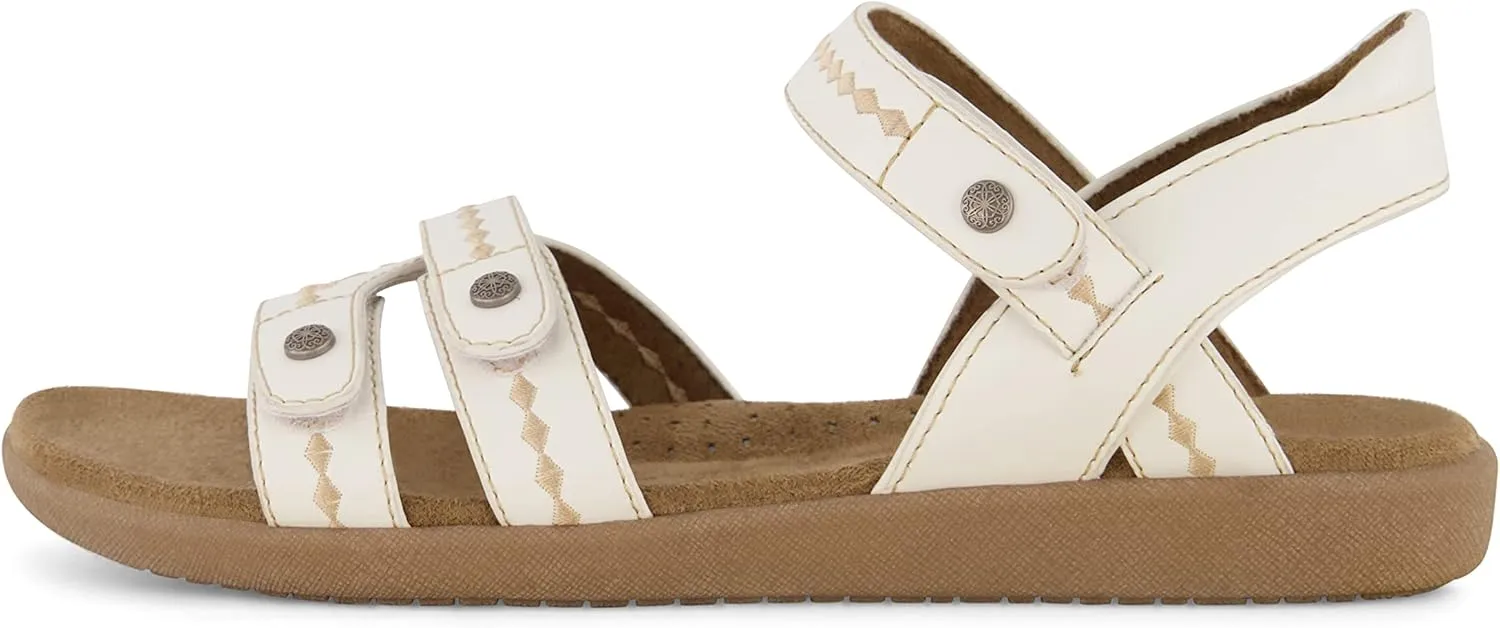 CUSHIONAIRE Women's Bartel Comfort Footbed Sandal with  Comfort
