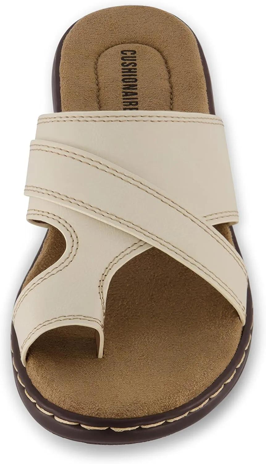 CUSHIONAIRE Women's Blare comfort sandal  Comfort Foam
