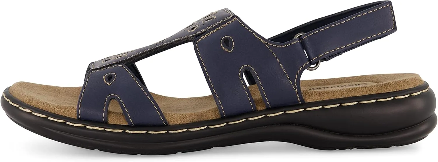 CUSHIONAIRE Women's Briar comfort sandal  Comfort Foam