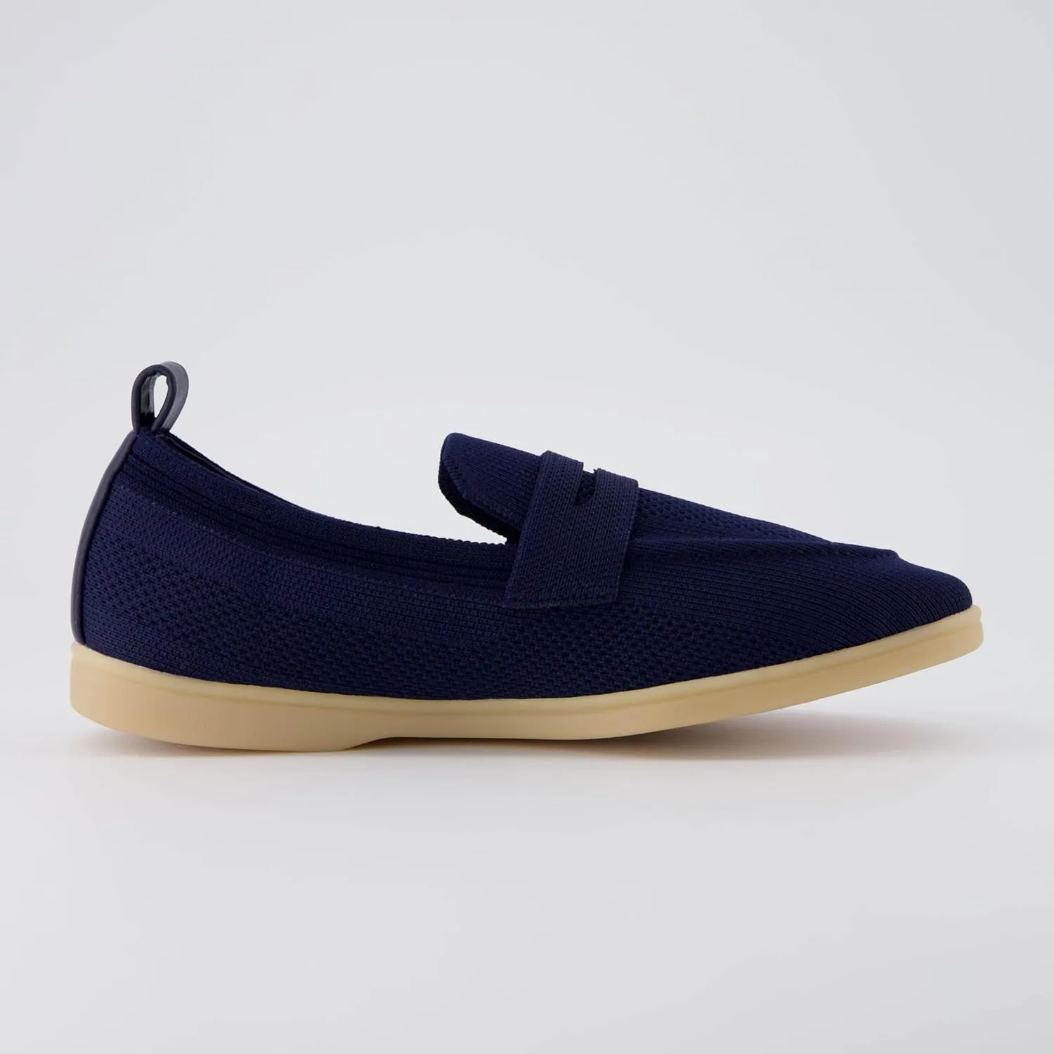 CUSHIONAIRE Women's Jupiter Knit Loafer with  Memory Foam and Wide Widths Available