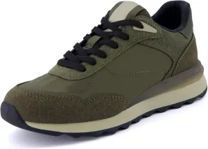 CUSHIONAIRE Women's Kicks lace up Nylon Sneaker  Comfort Foam, Wide Widths Available