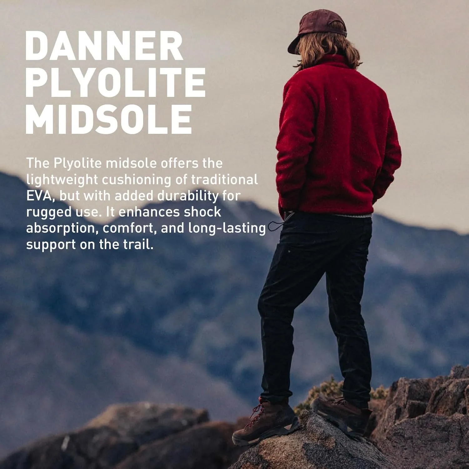 Danner Panorama 6” Waterproof Hiking Boots for Men with Rich Suede Upper, Breathable Dry Barrier, Comfort Footbed, and Traction Outsole