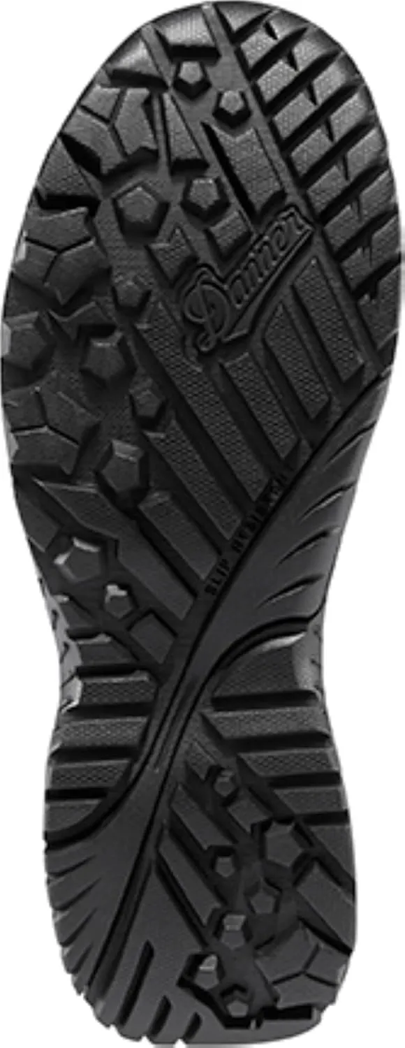 Danner Scorch 8" Side-Zip Tactical Boots for Men - Leather and Textile with Breathable Mesh Lining, Comfort Footbed, and Traction Outsole