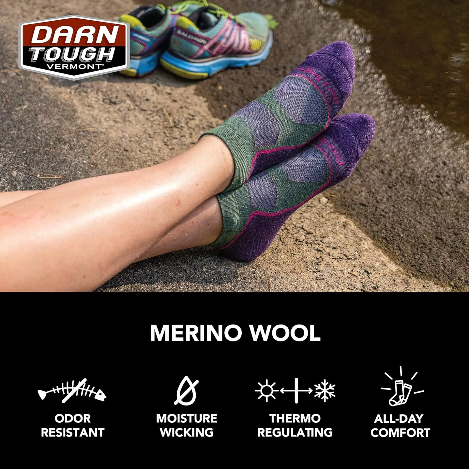 DARN TOUGH Women's Hiker Hike/Trek Sock (Style 1958)