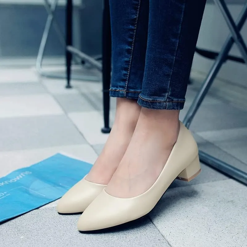 Dear Time Ballerina Flats Shoes for Women Pointy Toe Soft Basic Slip On Flat Shoes