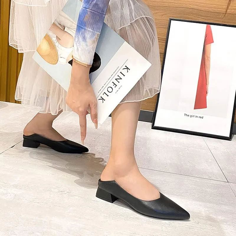 Dear Time Ballerina Flats Shoes for Women Pointy Toe Soft Basic Slip On Flat Shoes