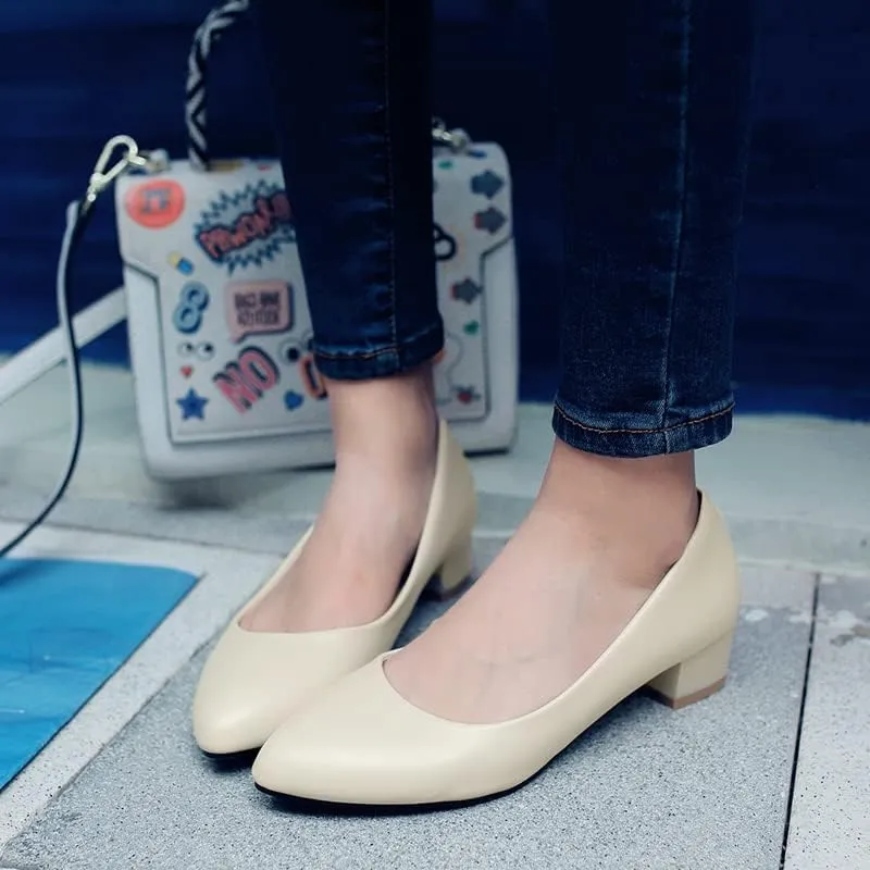 Dear Time Ballerina Flats Shoes for Women Pointy Toe Soft Basic Slip On Flat Shoes