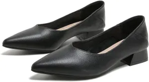 Dear Time Ballerina Flats Shoes for Women Pointy Toe Soft Basic Slip On Flat Shoes