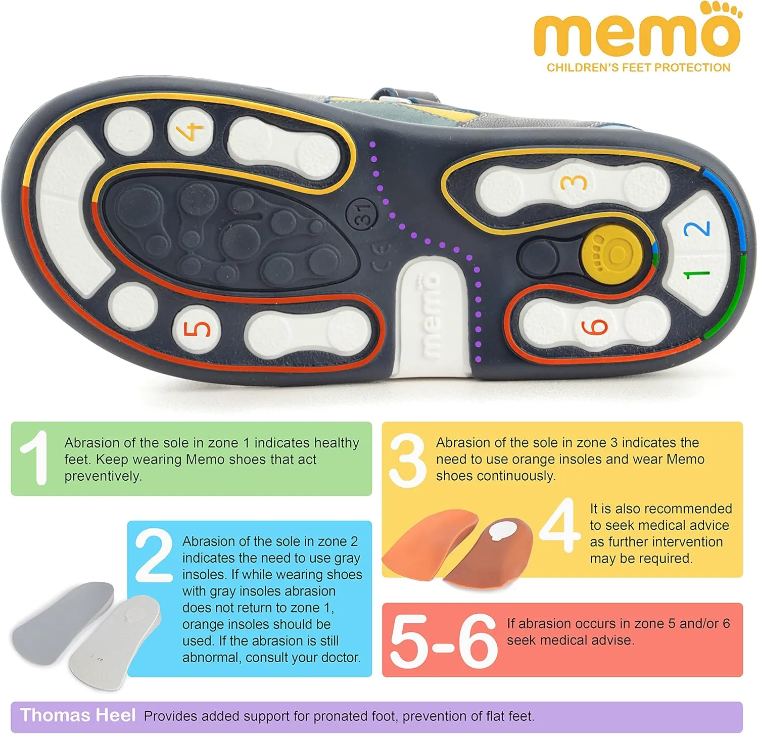 Denver Corrective Orthopedic Sandal for Teen Boys