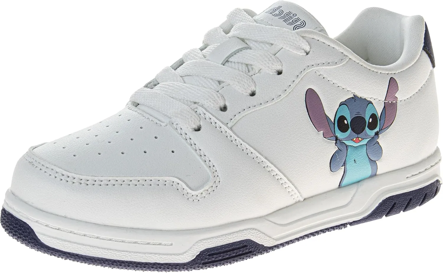 Disney Lilo & Stitch Sneakers Lace Up Lightweight Breathable - Stitch Shoes for Girls and Women (Sizes 11-4 Kids /5-10 Adults)