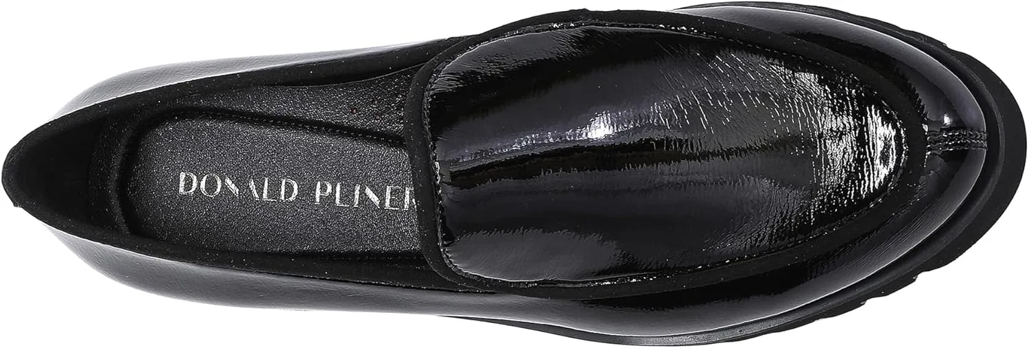 Donald Pliner Women's Eclipse Dress Loafers, Slip-On Shoes, Comfortable Flats for Everyday Walk