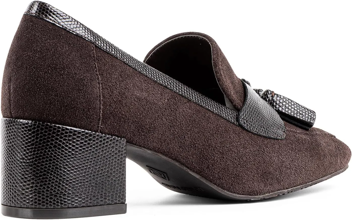 Donald Pliner Women's Kressida Dress Loafers, 2" Block Heels for Women, Slip-On Heels for Women