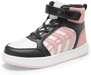 DREAM PAIRS Boys Girls Sneaker High Top Basketball Shoes Kids LilLegends JuniorFly Jumpers Sports Shoes for Athletic School Gym