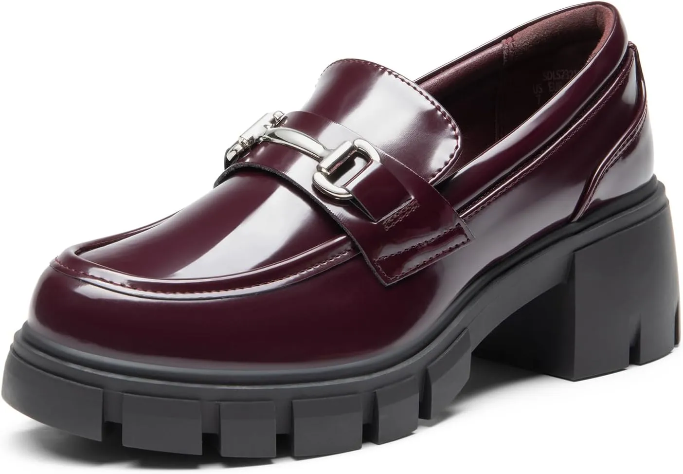 DREAM PAIRS Loafers for Women Platform Chunky Loafers Slip On Casual Shoes