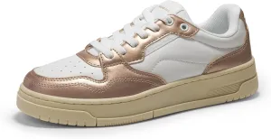 DREAM PAIRS Women's Fashion Walking Skateboard Court Sneakers Comfortable Low-Top Lace-Up Non-Slip Retro Vintage Casual Classic Athletic Shoes