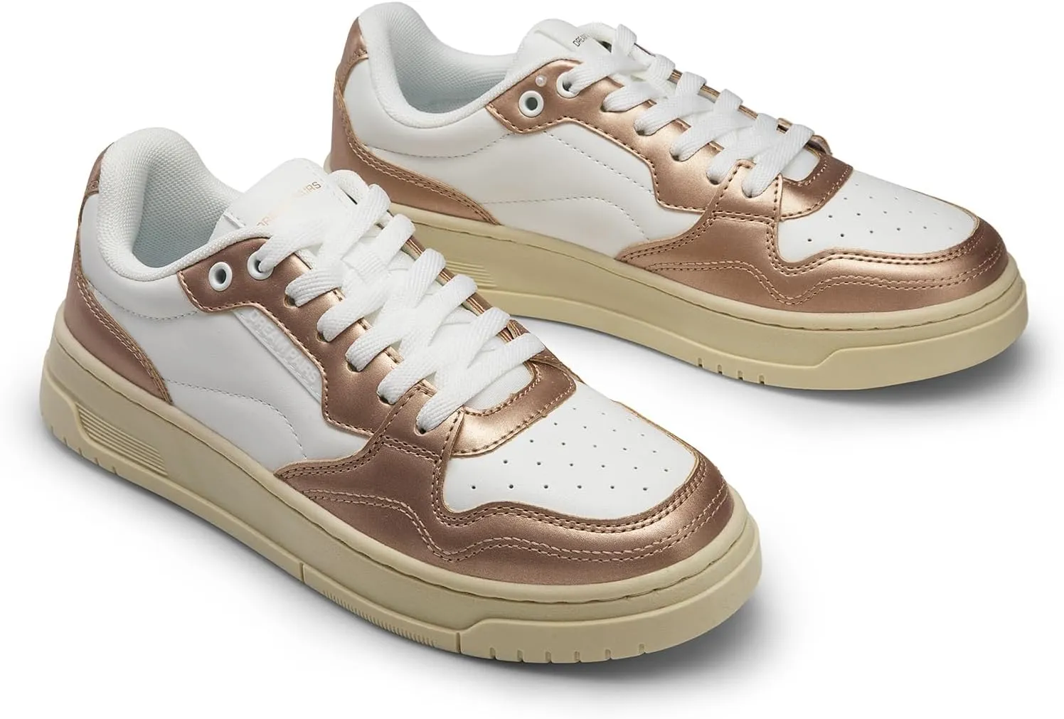 DREAM PAIRS Women's Fashion Walking Skateboard Court Sneakers Comfortable Low-Top Lace-Up Non-Slip Retro Vintage Casual Classic Athletic Shoes