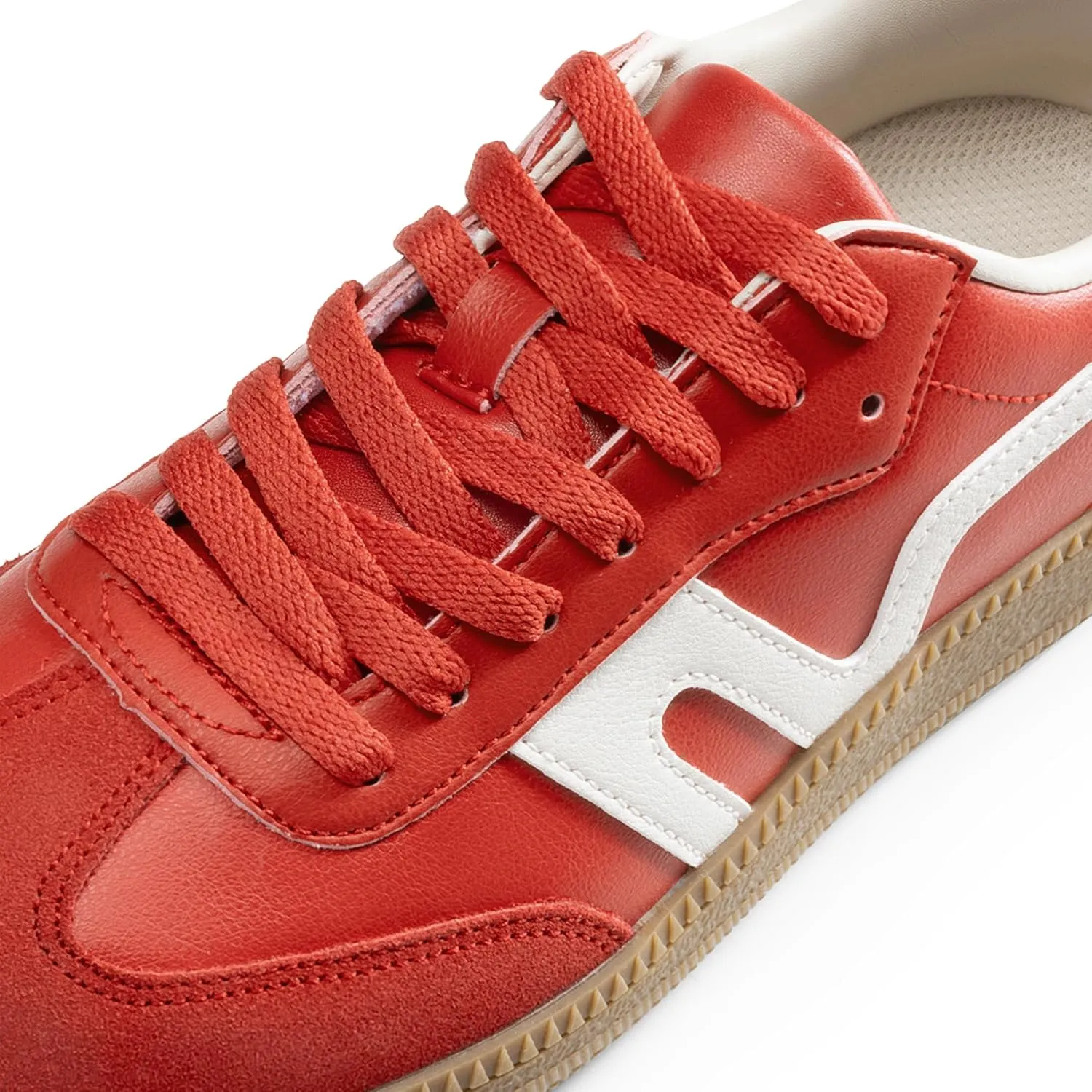 DREAM PAIRS Women's Tennis Sneakers Walking Nia Flat Low-Top Casual Lace-Up Comfortable Fashion Sneakers Shoes.