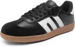 DREAM PAIRS Women's Tennis Sneakers Walking Nia Flat Low-Top Casual Lace-Up Comfortable Fashion Sneakers Shoes.