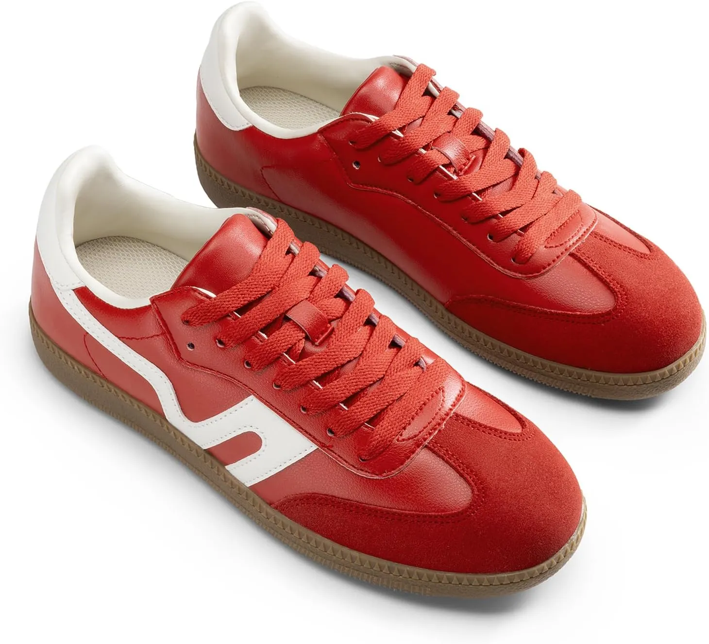 DREAM PAIRS Women's Tennis Sneakers Walking Nia Flat Low-Top Casual Lace-Up Comfortable Fashion Sneakers Shoes.