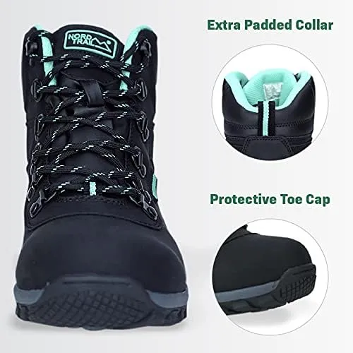 Edge Hiking Boots for Women - Waterproof Hi-Top Trekking Shoes