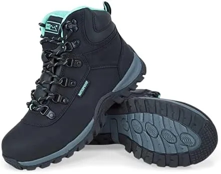 Edge Hiking Boots for Women - Waterproof Hi-Top Trekking Shoes