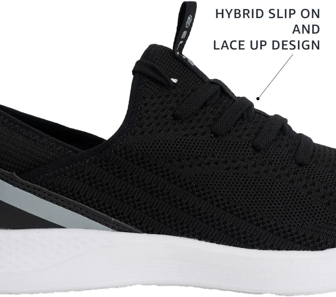 ELITE Women’s Shoes | Black, Grey, or White Sneakers for Women | Fits Comfortably | Great for Standing, Walking, The Gym, and Exercising | Lightweight and Breathable