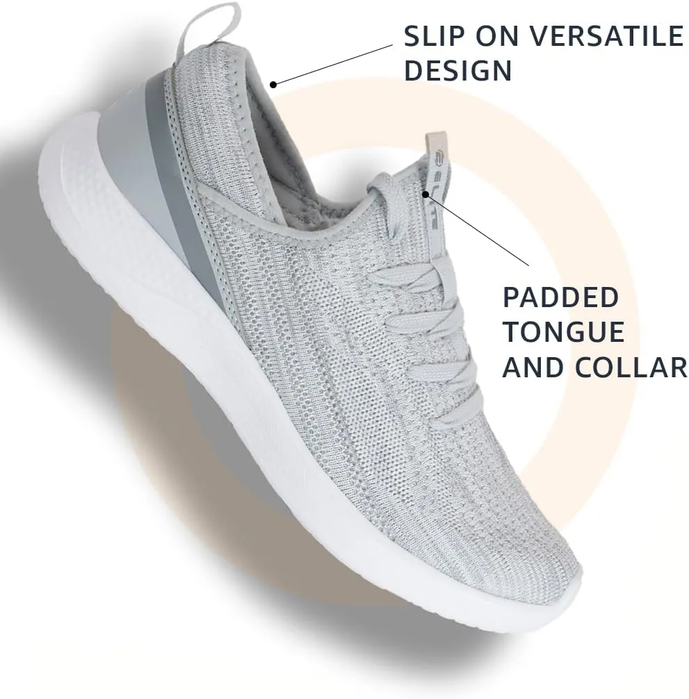 ELITE Women’s Shoes | Black, Grey, or White Sneakers for Women | Fits Comfortably | Great for Standing, Walking, The Gym, and Exercising | Lightweight and Breathable