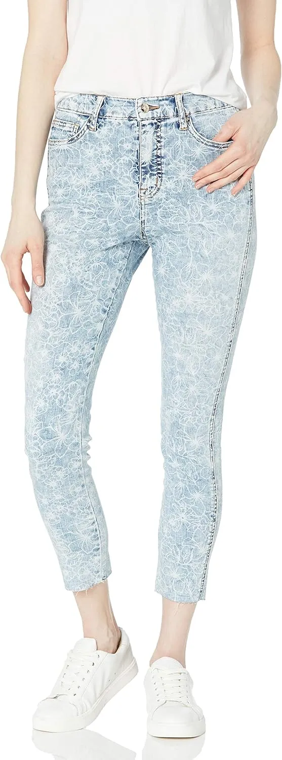 Ella Moss Women's Super High Rise Skinny Cropped Jean