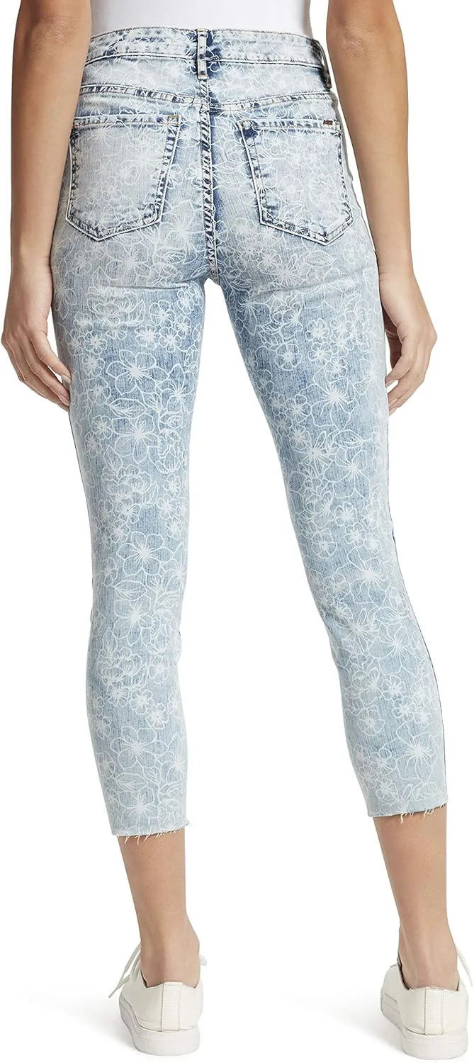 Ella Moss Women's Super High Rise Skinny Cropped Jean