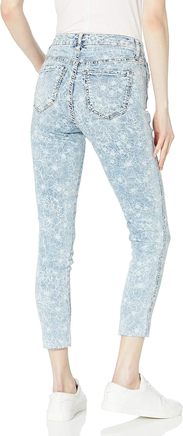 Ella Moss Women's Super High Rise Skinny Cropped Jean