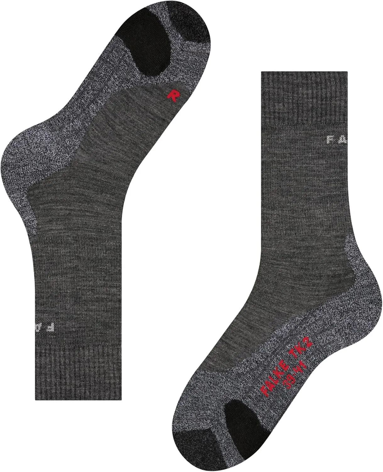 FALKE Men's TK2 Explore Hiking Socks, Medium Padding, 1 Pair