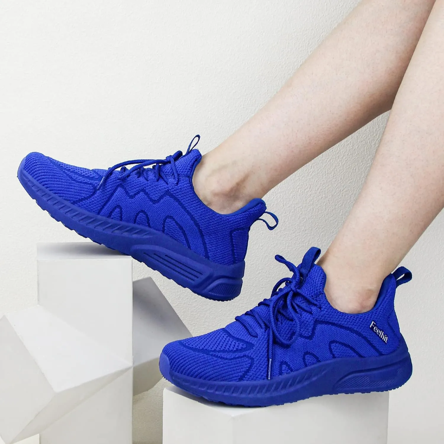 Feethit Women's Running Shoes Lightweight Breathable Walking Sneakers Non-Slip Tennis Gym Workout Athletic Shoes