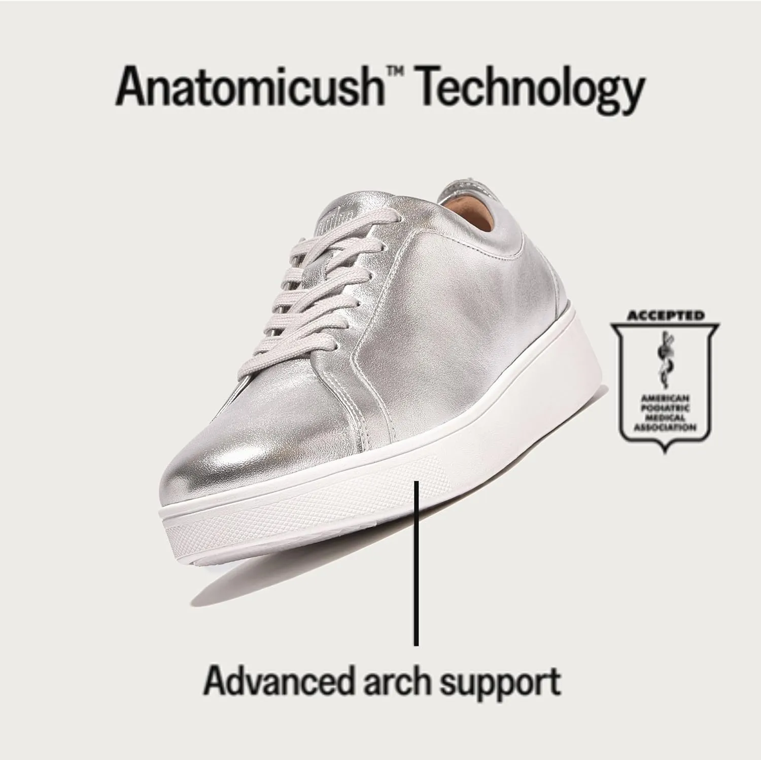FitFlop Rally Leather Sneakers