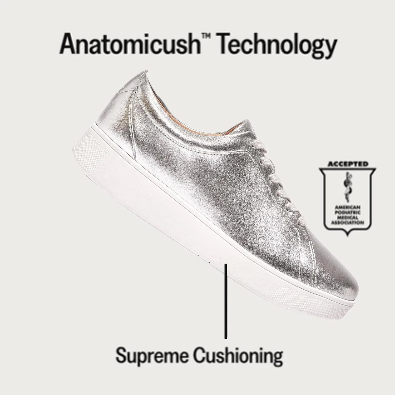 FitFlop Rally Leather Sneakers