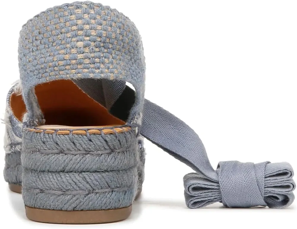 Franco Sarto Women's Britney Ankle Strap Wedge Espadrilles Sandal