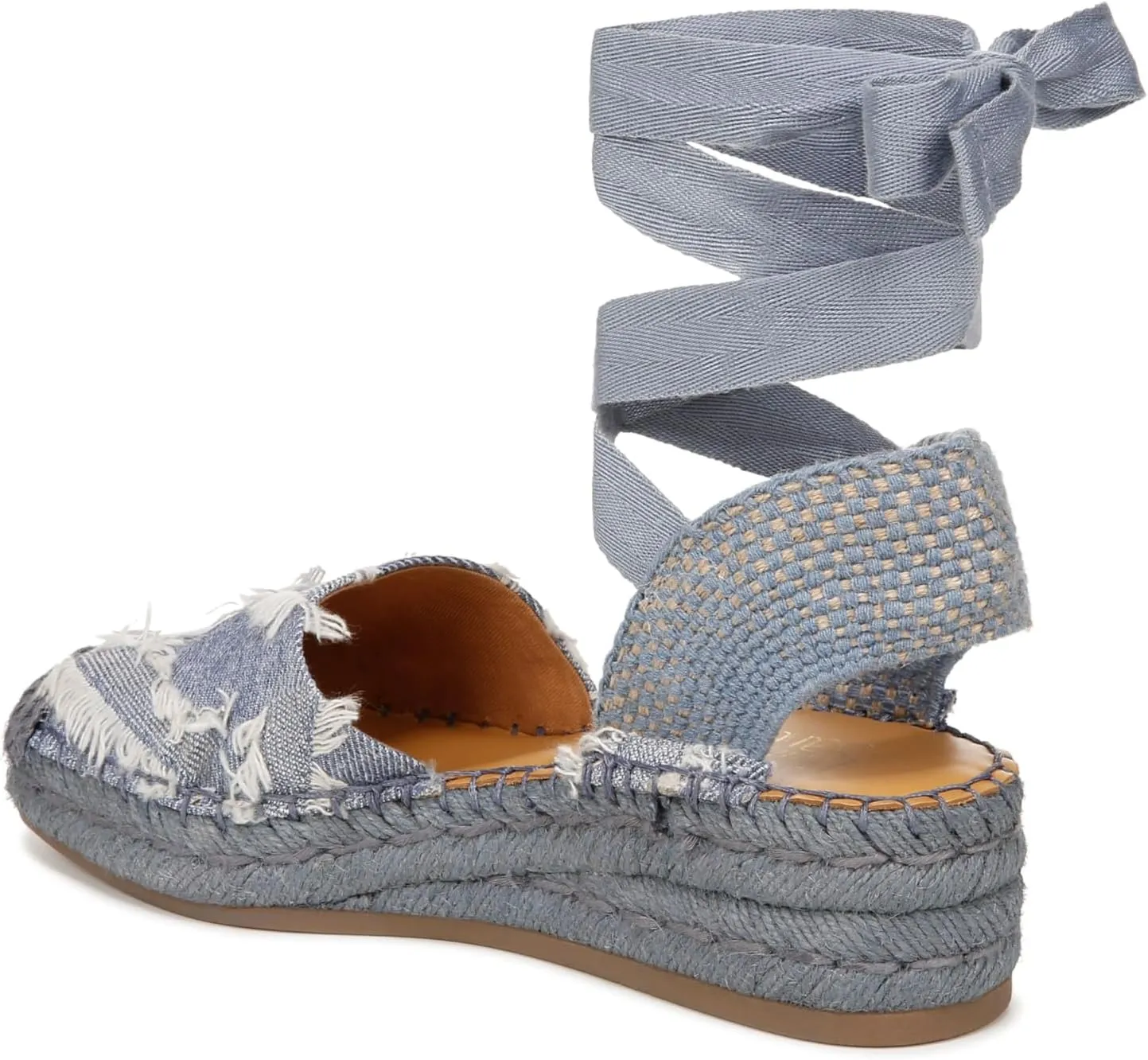 Franco Sarto Women's Britney Ankle Strap Wedge Espadrilles Sandal