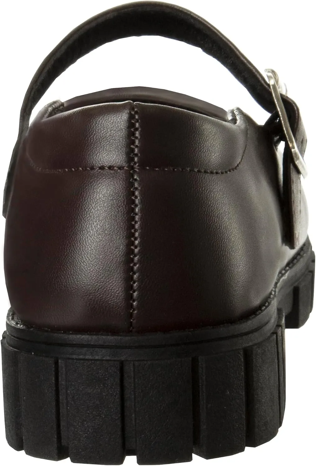 French Toast Girls Round Toe Ankle Strap Maryjane School Shoes - Mary Jane Chunky Platform Oxford Dress Shoe Pumps - Black/Navy/Brown (Size 12-5 Little Kid/Big Kid)