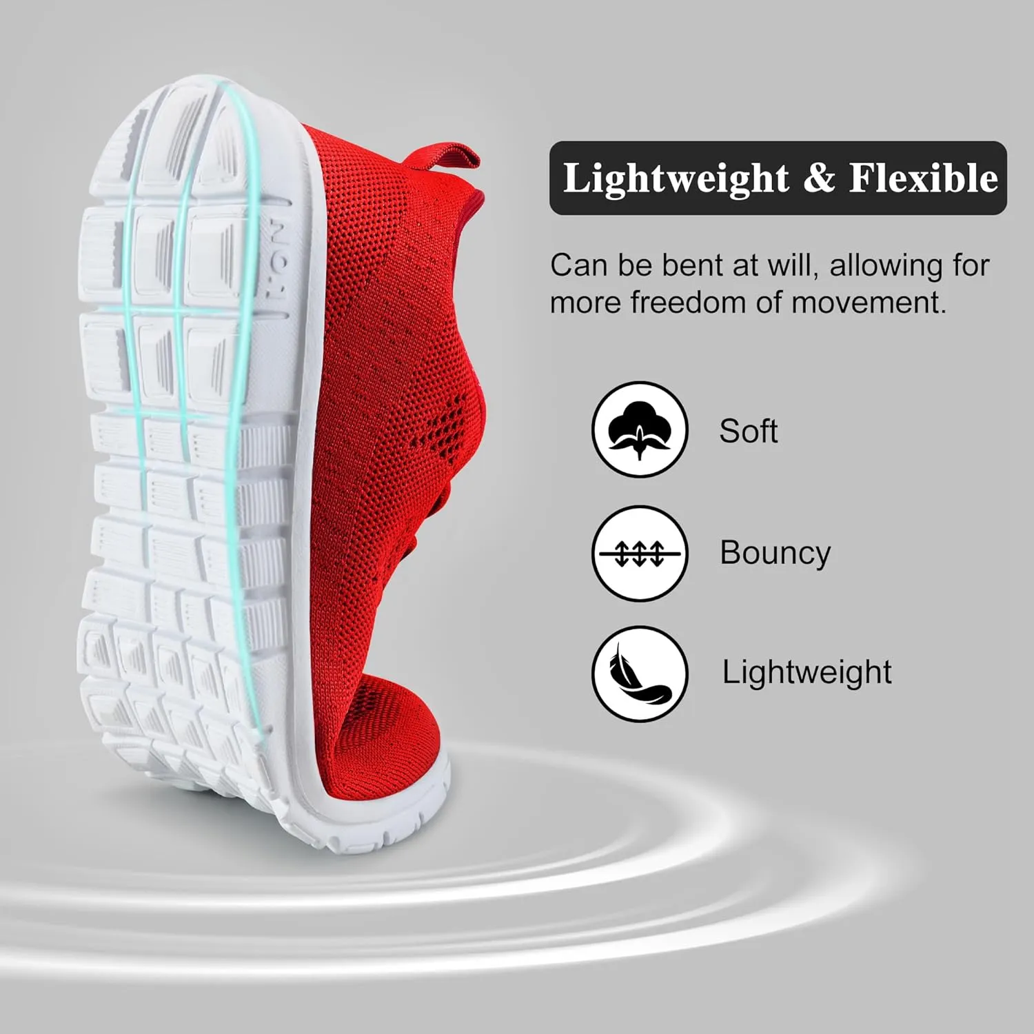 FUDYNMALC Womens Sneakers Tennis Shoes: Fashion Lightweight Non Slip Footwear for Running Walking Casual