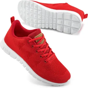 FUDYNMALC Womens Sneakers Tennis Shoes: Fashion Lightweight Non Slip Footwear for Running Walking Casual