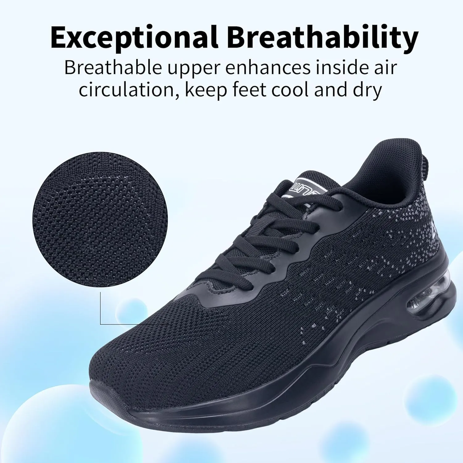 GANNOU Wide Toe Box Shoes Women Running Sneakers Wide Width Walking Tennis Shoes for Gym Workout Fitness