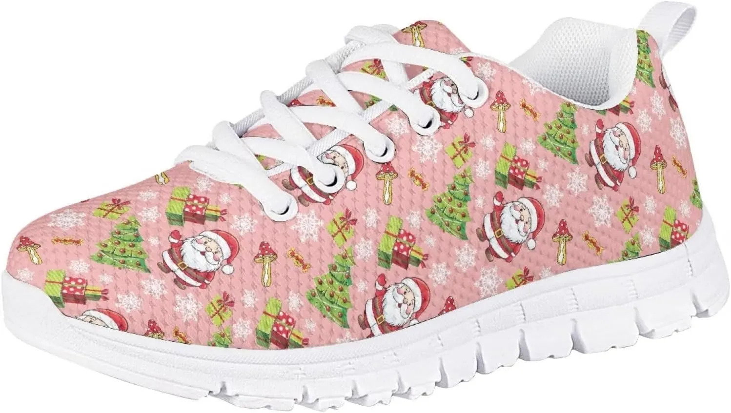 GIFTPUZZ Kids Sneakers Hiking Running Outdoor Walking Lace Up Athletic Tennis Shoes