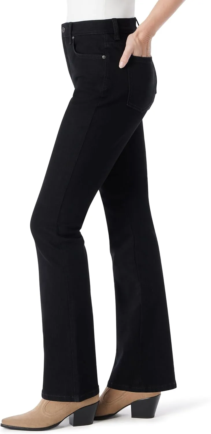 Gloria Vanderbilt Women's Amanda High Rise Boot Cut Jean Petite