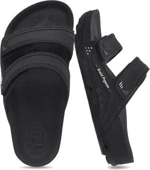 Gold Pigeon Shoes KIDS PIRO Llightweight Ortho Double Adjutable Slide Sandals for Boys and Girls