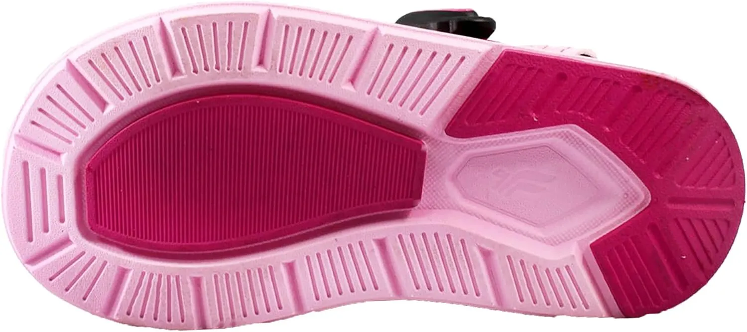 Gold Pigeon Shoes Kids TOE GUARD Easy Snap Lock Closed Toe Athlete Sandals